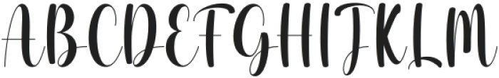 Magical Spring Regular otf (400) Font UPPERCASE