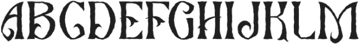 Magical Stranger Rough otf (400) Font UPPERCASE