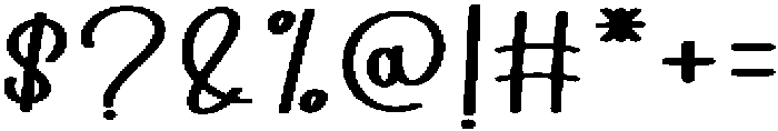 Magical Toddler Regular otf (400) Font OTHER CHARS