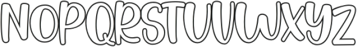 MagicalStory-Outline otf (400) Font UPPERCASE