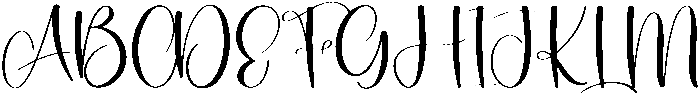 Magically Regular otf (400) Font UPPERCASE