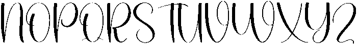 Magically Regular otf (400) Font UPPERCASE