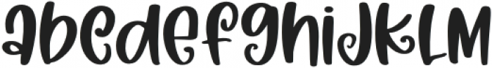 Magically Regular otf (400) Font LOWERCASE