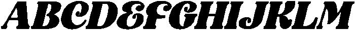 Magicals Royale Italic otf (400) Font UPPERCASE