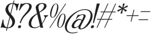 Magice Berries Italic otf (400) Font OTHER CHARS
