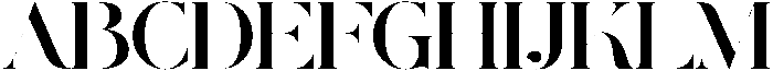 Magich Regular otf (400) Font UPPERCASE