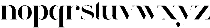 Magich Regular otf (400) Font LOWERCASE