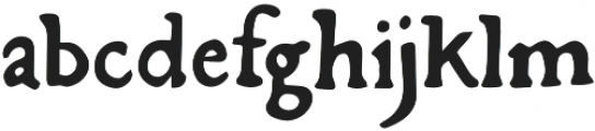 MagickJournal Regular otf (400) Font LOWERCASE