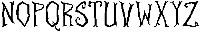 MagicluzzkRegular otf (400) Font UPPERCASE