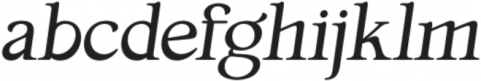 Magilla-Italic otf (400) Font LOWERCASE