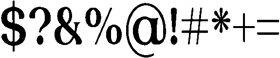 Magin Regular otf (400) Font OTHER CHARS