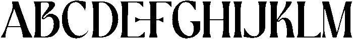 Magin Regular otf (400) Font UPPERCASE