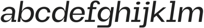 Maginer Regular Italic otf (400) Font LOWERCASE