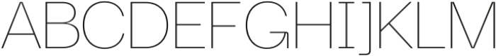 Maginer Thin otf (100) Font UPPERCASE