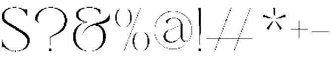 Magire otf (400) Font OTHER CHARS