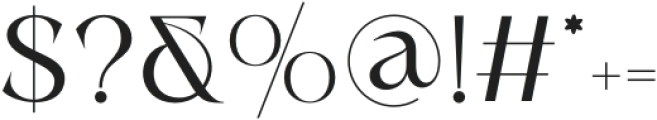 MagireRegular otf (400) Font OTHER CHARS