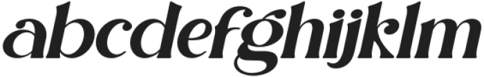 Magista-Italic otf (400) Font LOWERCASE