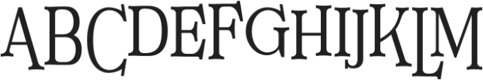 MagistaWinter-Regular otf (400) Font UPPERCASE