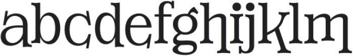 MagistaWinter-Regular otf (400) Font LOWERCASE