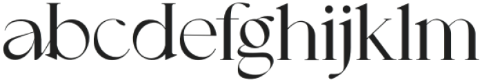 Magistah Regular otf (400) Font LOWERCASE