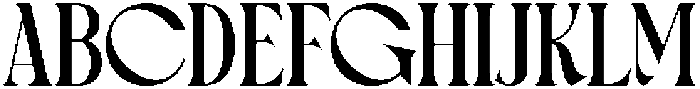 Magitals Glowing otf (400) Font UPPERCASE