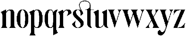 Magitals Glowing otf (400) Font LOWERCASE