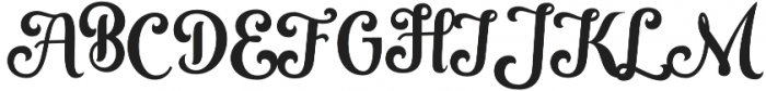 Magle Script otf (400) Font UPPERCASE