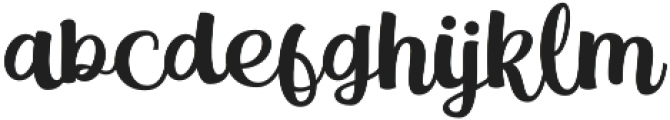 Magle Script otf (400) Font LOWERCASE