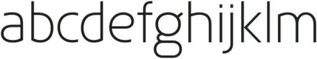 Maglith Grotesk Extra Light otf (200) Font LOWERCASE