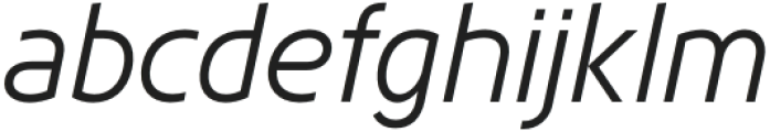 Maglith Grotesk Light Oblique otf (300) Font LOWERCASE