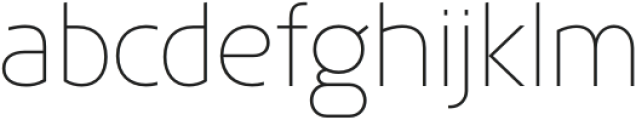 Maglith Grotesk Thin otf (100) Font LOWERCASE