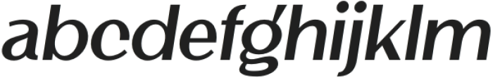 Maglityca Black Italic otf (900) Font LOWERCASE