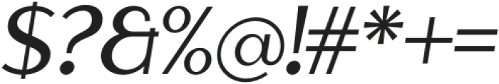 Maglityca Extra Bold Italic otf (700) Font OTHER CHARS