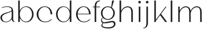 Maglityca-HairLine otf (100) Font LOWERCASE