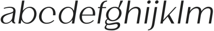Maglityca Light Italic otf (300) Font LOWERCASE