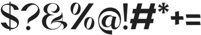 Maglony Regular otf (400) Font OTHER CHARS