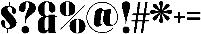 Magma-Regular otf (400) Font OTHER CHARS