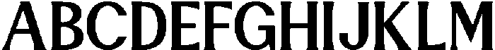 Magnavella Regular otf (400) Font UPPERCASE
