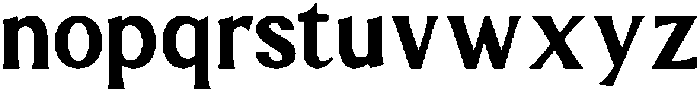 Magnavella Regular otf (400) Font LOWERCASE