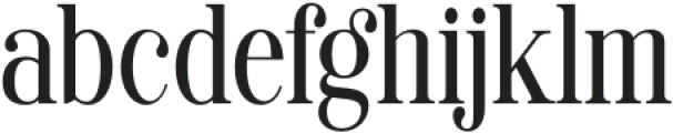 Magnefile Regular otf (400) Font LOWERCASE