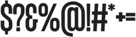 Magnero Bold otf (700) Font OTHER CHARS