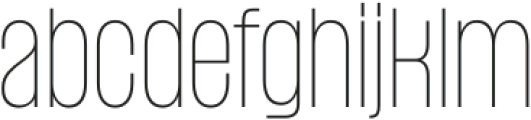 Magnero Sans Expanded Extralight otf (200) FONT