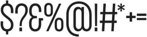 Magnero Sans Expanded Regular otf (400) Font OTHER CHARS