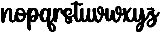 Magnet School Regular otf (400) Font LOWERCASE