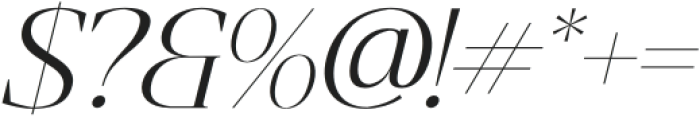 Magnetic Azuhster Italic Italic otf (400) Font OTHER CHARS