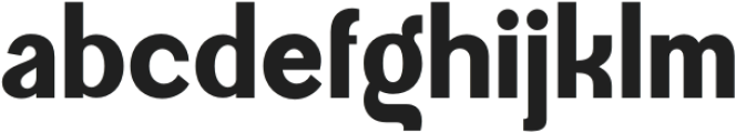 Magnetic-Bold otf (700) Font LOWERCASE