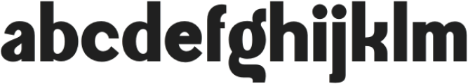 Magnetic Extra Bold otf (700) Font LOWERCASE