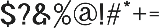 Magnetic-Regular otf (400) Font OTHER CHARS