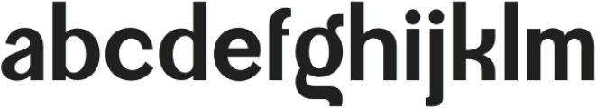 Magnetic Semi Bold otf (600) Font LOWERCASE