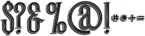 Magneto bold inline shadow otf (700) Font OTHER CHARS
